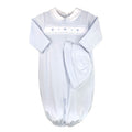 Petit Ami Blue Knit Converter Gown